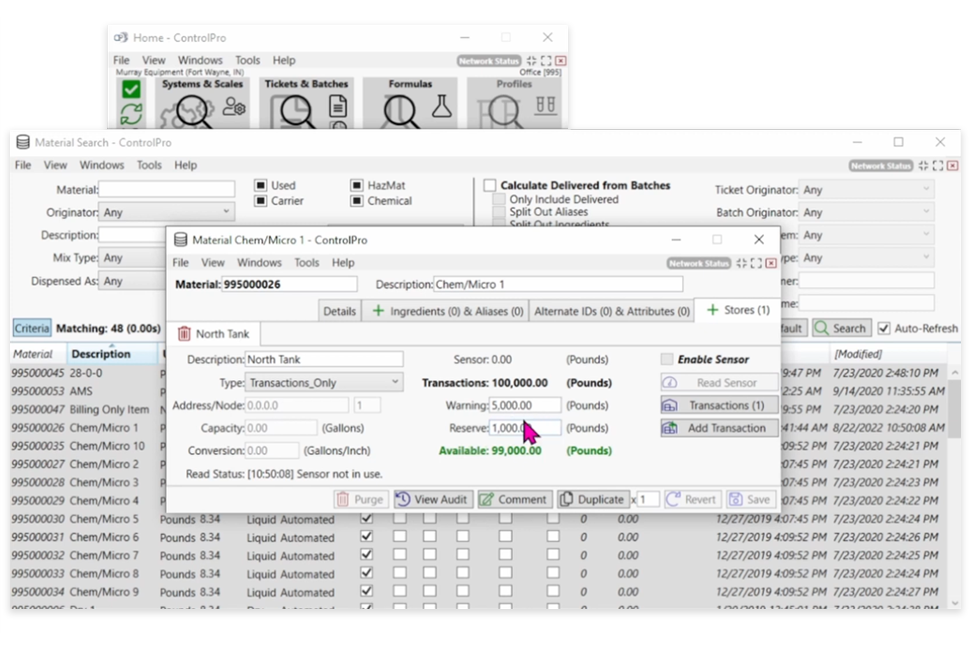 controlpro inventory